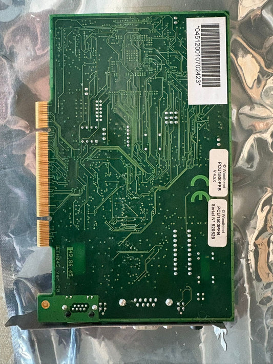 CARTE PCU1500PFB V4.5.0 Woodhead livraison rapide