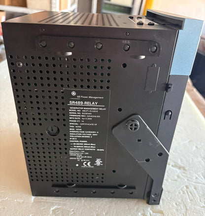 GE POWER MANAGEMENT 489-P1-HI-A20-E GENERATORE RELÈ DI GESTIONE SPEDIZIONE VE...