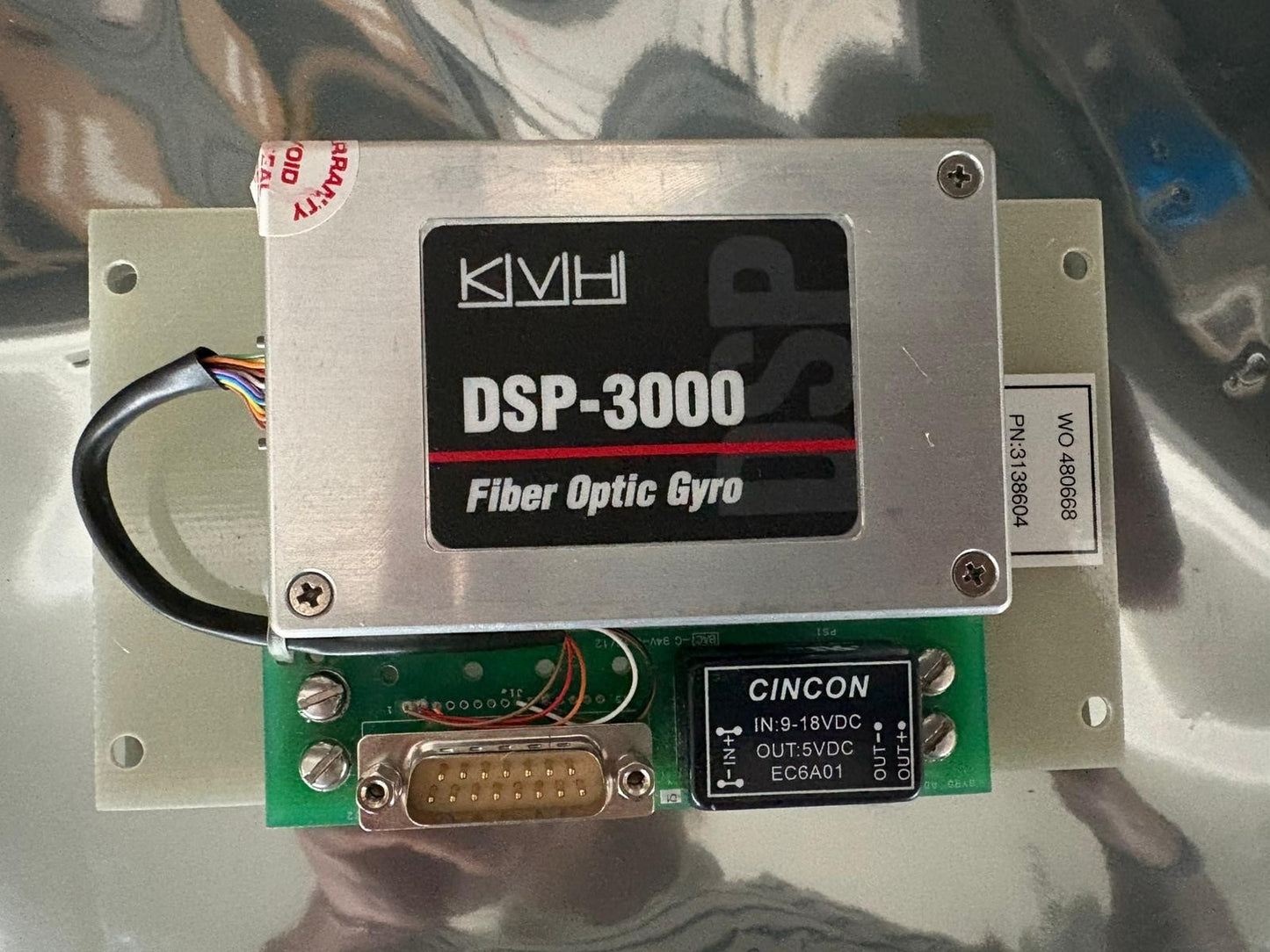 KVH DSP-3000 Fiber Optic Gyro PN 02-1222-10 Fast Shipping