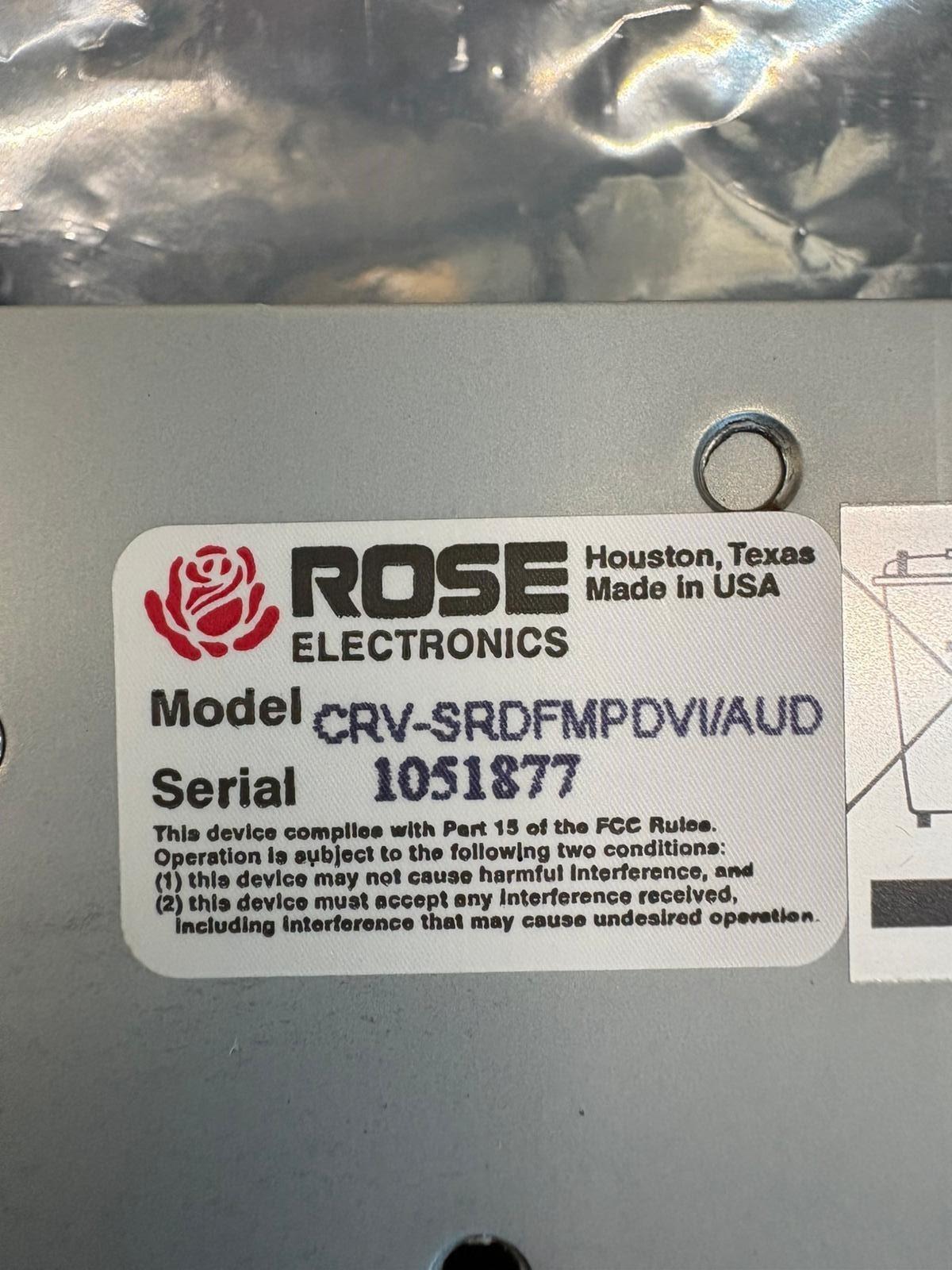 Rosse CRV-DLDFMPDVI/AUD CRV-SRDFMPDVI Crystalview Pro Fiber Digital KVM Extender
