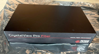 Rosse CRV-DLDFMPDVI/AUD CRV-SRDFMPDVI Crystalview Pro Fiber Digital KVM Extender