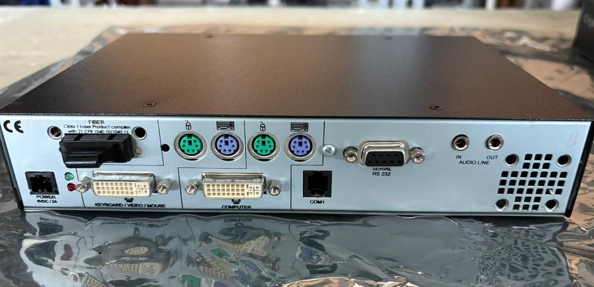Rosse CRV-DLDFMPDVI/AUD CRV-SRDFMPDVI Crystalview Pro Fiber Digital KVM Extender