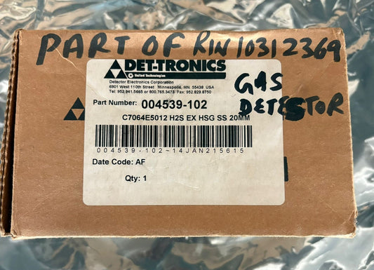 Det-Tronics 004539-102 C7064E5012 H2S Ex Hsg Sensor schneller Versand