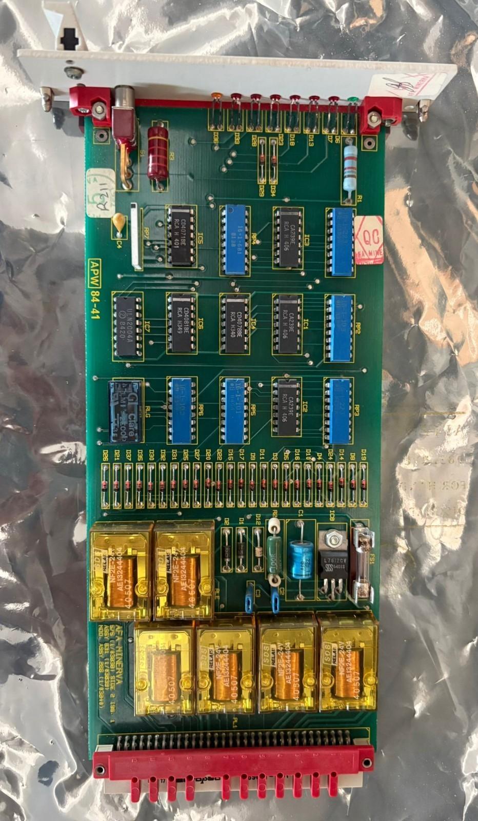 Afa-Minerva 575 1-03838 Board Assy 286 spedizione veloce