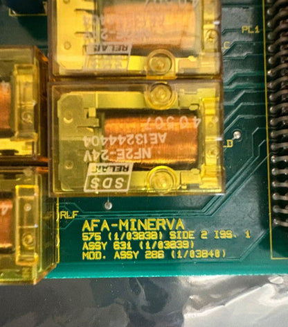 Afa-Minerva 575 1-03838 Board Assy 286 spedizione veloce