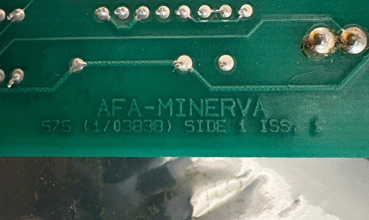 Afa-Minerva 575 1-03838 Board Assy 286 spedizione veloce