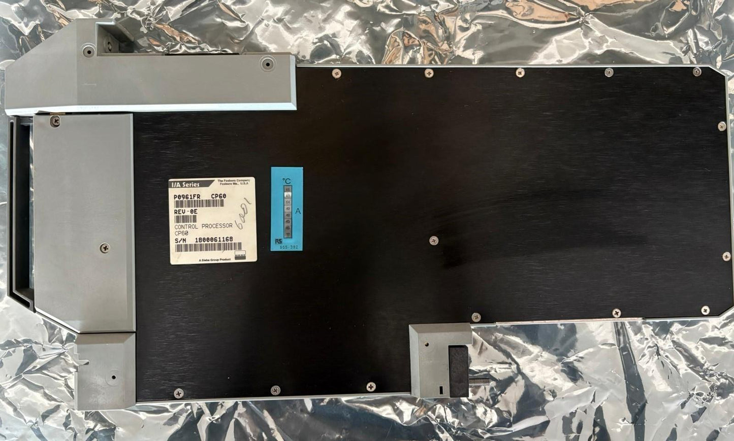 PROCESADOR DE CONTROL FOXBORO P0961FR CP60 REV-0E