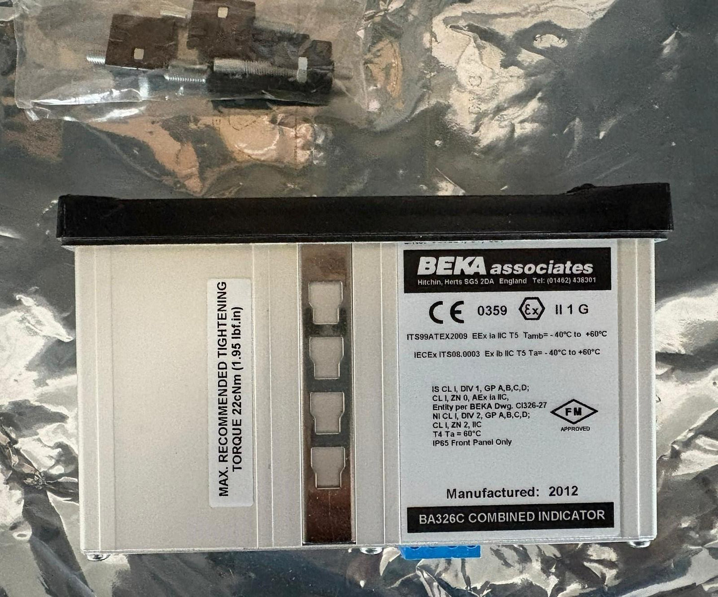 BEKA Associates BA326C INDICADOR COMBINADO Envío rápido