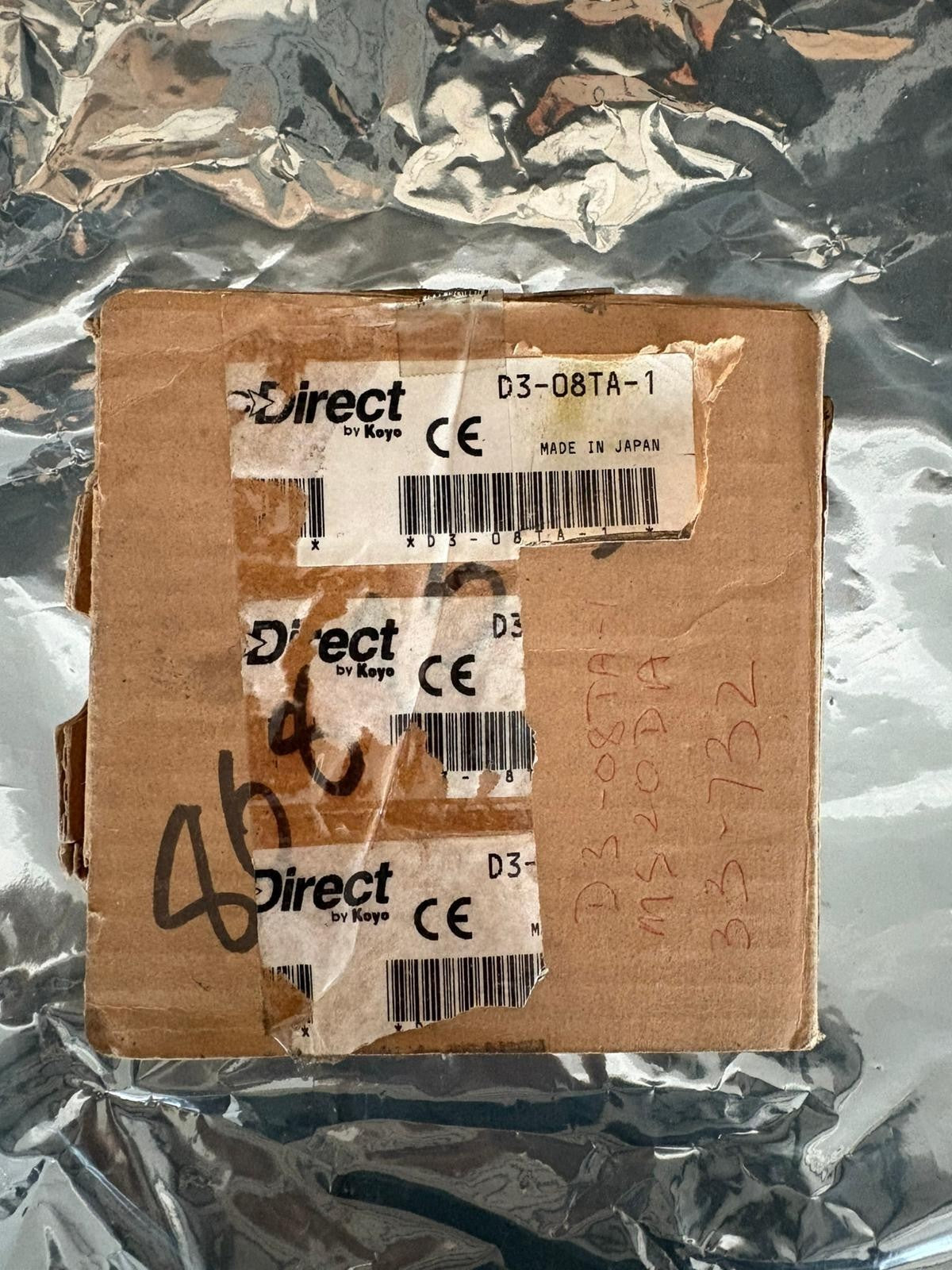 Modulo di uscita D3-08TA-1 Automation Direct 120-240VAC DL305 DirectLOGIC...