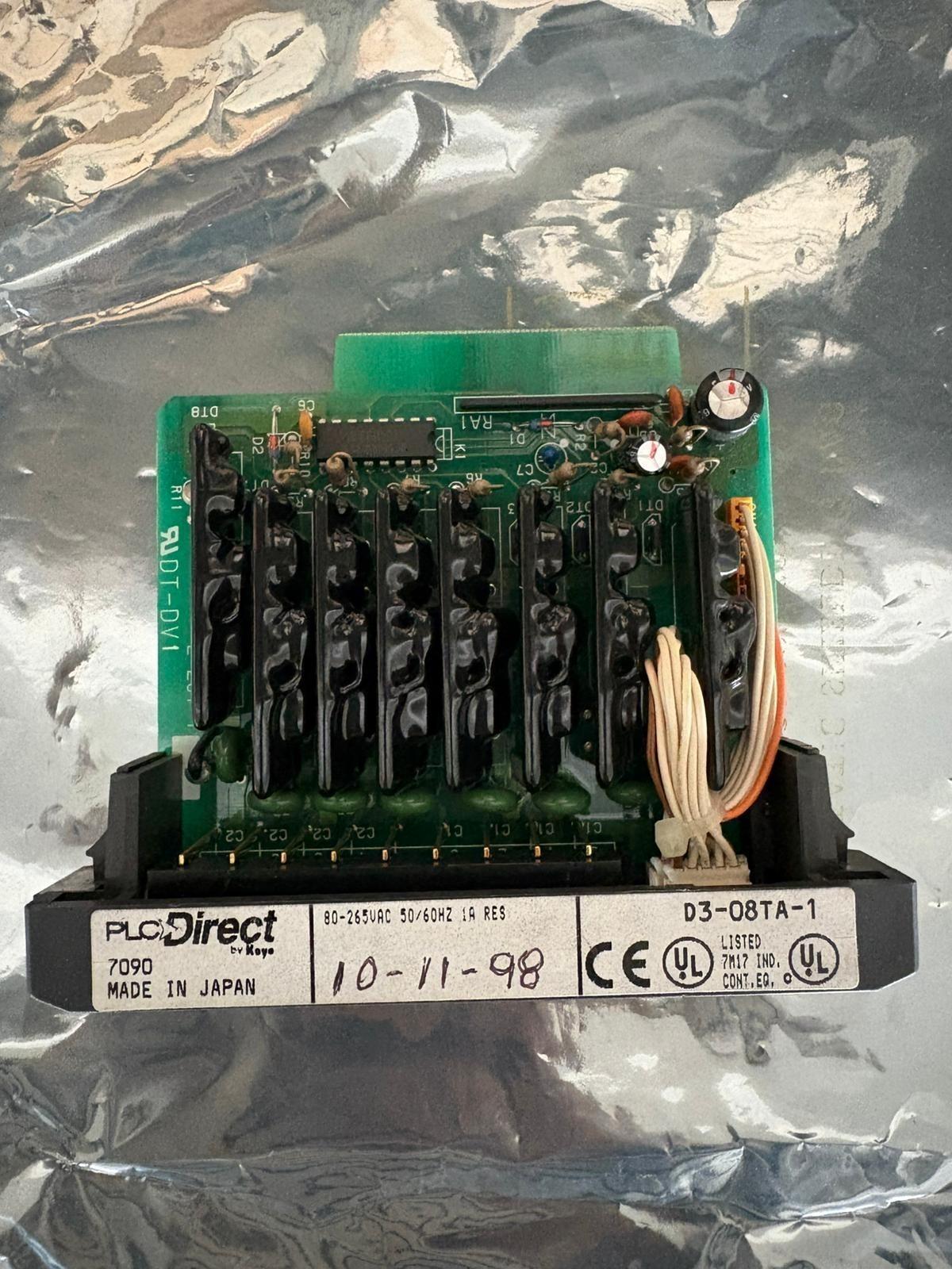 Modulo di uscita D3-08TA-1 Automation Direct 120-240VAC DL305 DirectLOGIC...