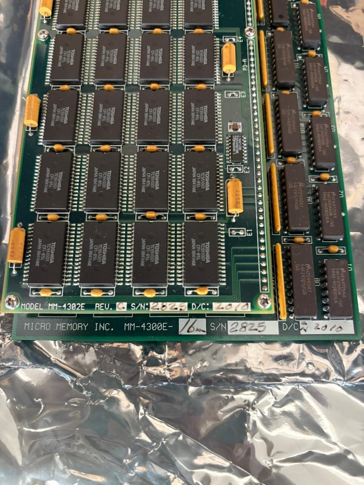 Micro Memory Inc MM-4300E-16 MM-4302E Module Fast Shipping