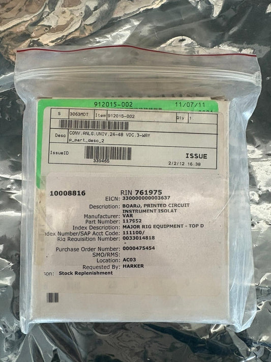 Convertidor de señal analógica ABB 1SVR040000R1700 CC-U/STD envío rápido