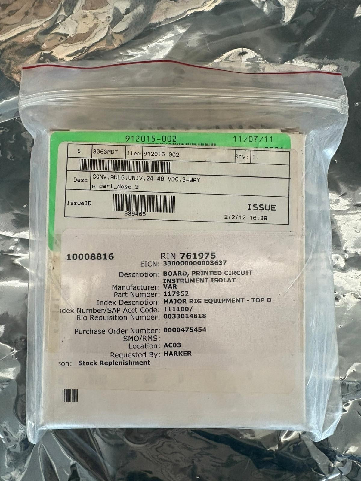 ABB Convertitore di segnale analogico 1SVR040000R1700 CC-U/STD Spedizione veloce