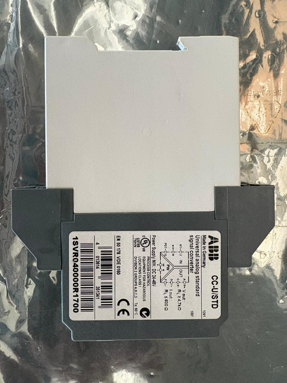ABB Analog Signalwandler 1SVR040000R1700 CC-U/STD Schneller Versand