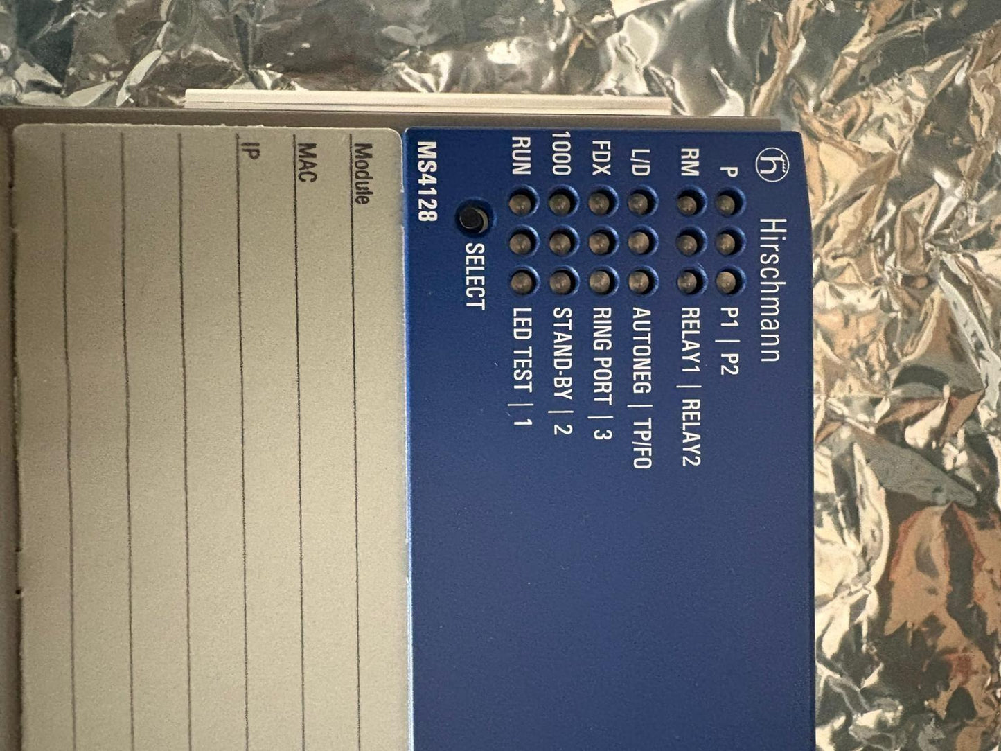 Interruptor Hirschmann MS4128-L2P envío rápido