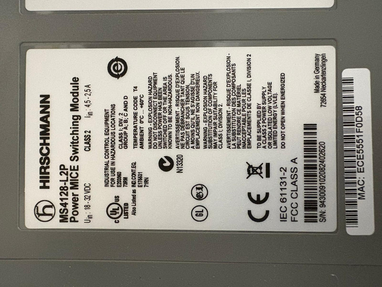 Hirschmann MS4128-L2P Switch schneller Versand