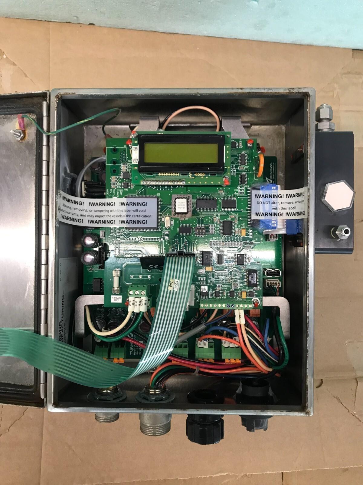 NAG MARINE TD-107c Nag2533 MONITOR CONTENUTO OLIO TD-107 103403 REV:A