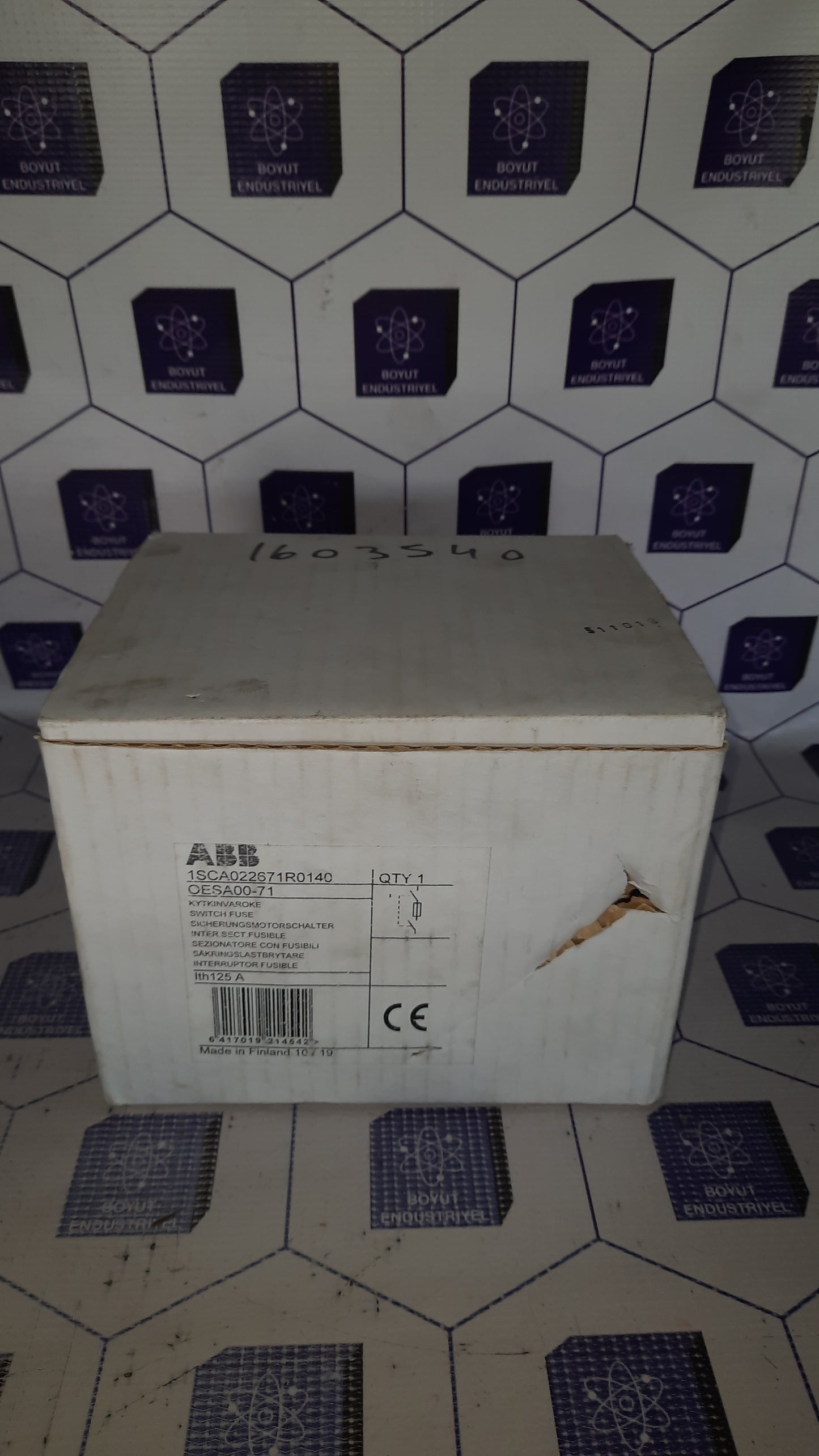 ABB OESA 00 Fuse Switch 1SCA022671R0140 Switch Disconnector fuse DIN type