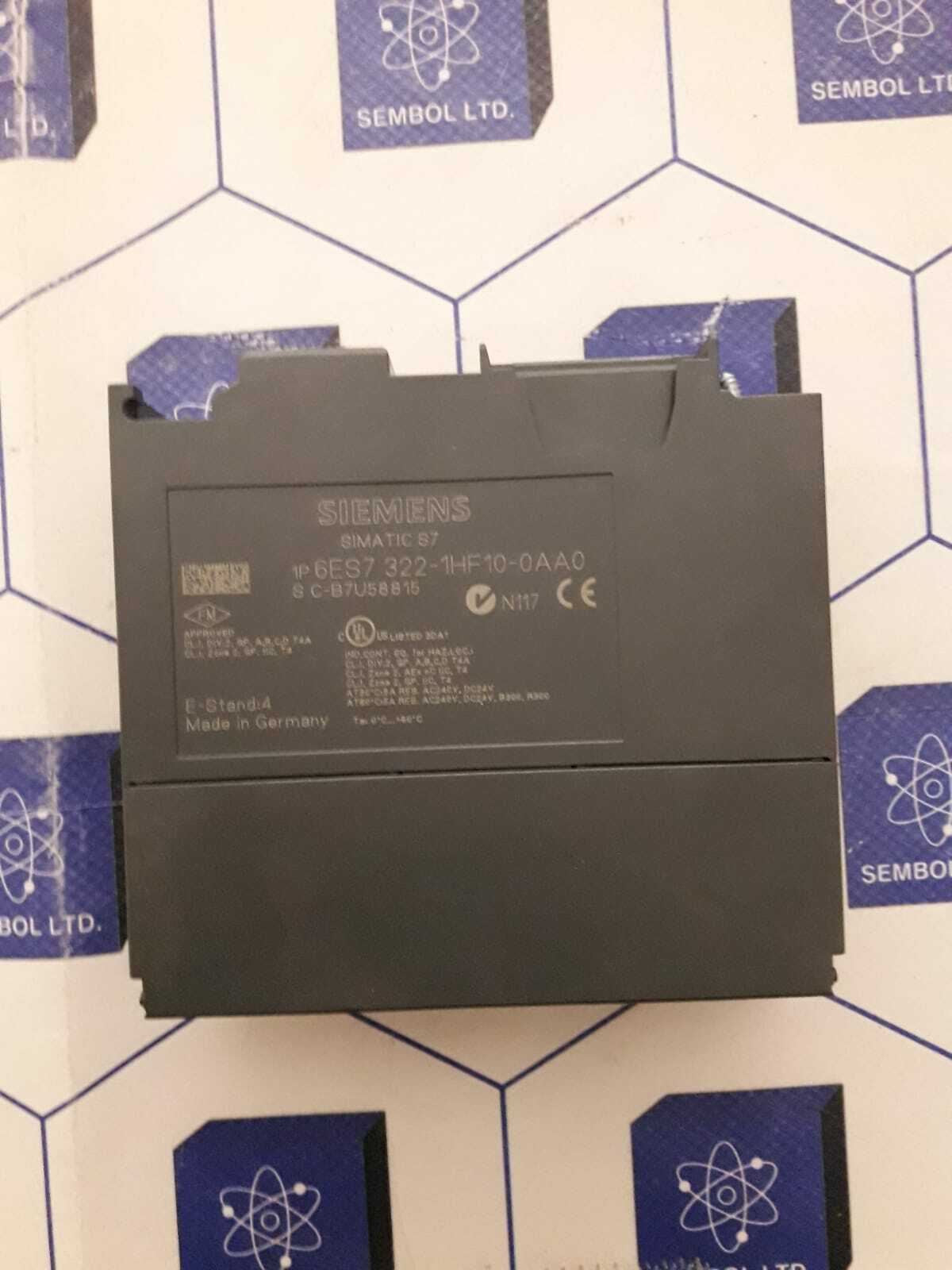 Siemens 6ES7322-1HF10-0AA0 SIMATIC SM322 Output Modul Missing cover