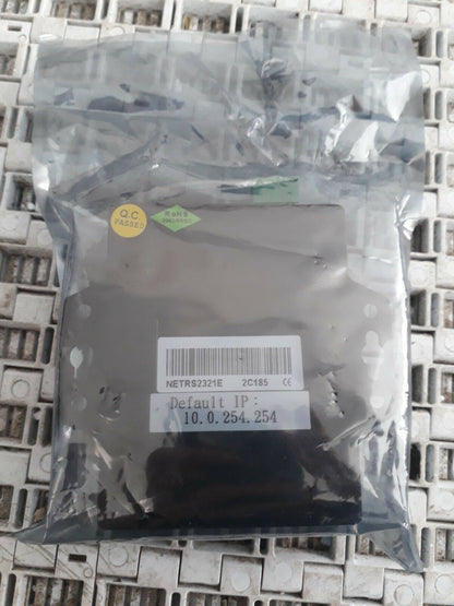 StarTech NETRS2321P 1 Port RS232 Serial to IP Ethernet Converter / Device Server