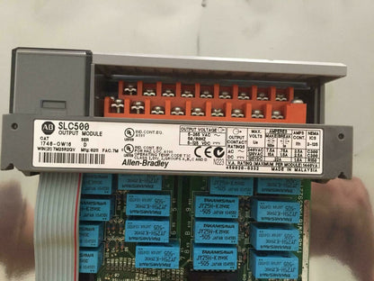 Allen Bradley 1746-ow16 Ser D Output Module Slc500