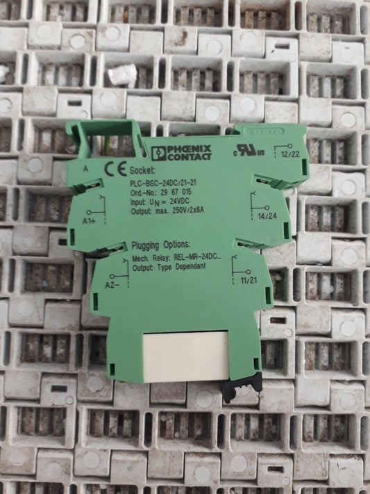 Phoenix Contact Plc-bsc-24dc/21-21 Relay Module