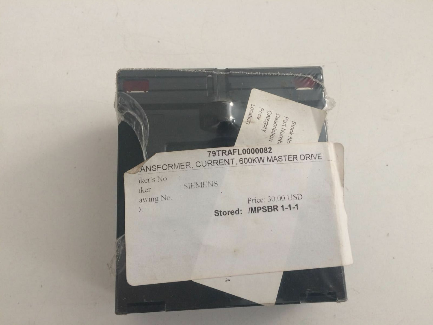 MBS Current Transformer Transducer 50-60Hz ASK 63.4 KL.1 2000/5 TRV VA15 F810