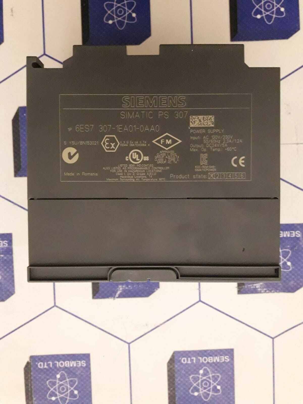 Siemens  6es7 307-1ea01-0aa0 Power supply module