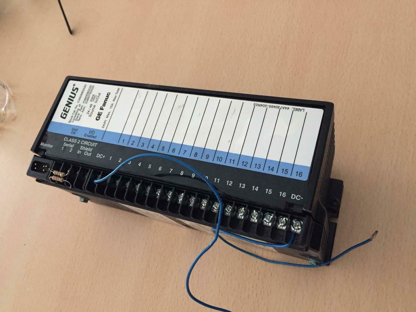 GE FANUC BLOK CAT IC660BBD02O TERM.ASM. IC660TSD020L  ELEKTR ASM IC660EBDO20Y