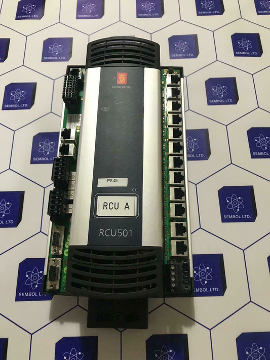 KONGSBERG RCU-501 PLC PROCESSOR RCU501 603439 Rev 2.4.0 2nd Level interconnect