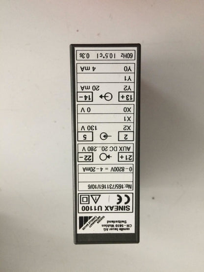 Camille BauerAG CH-5610 Wohlen Swıtzerland Sineax U1100