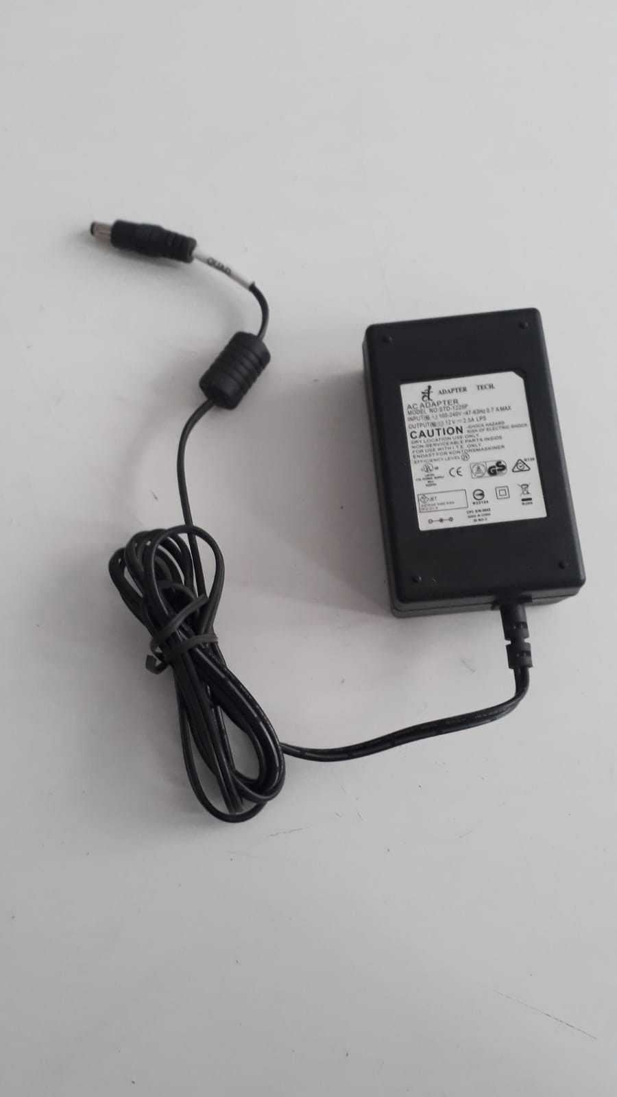 AC ADAPTER TECH. STD-1225P  12V