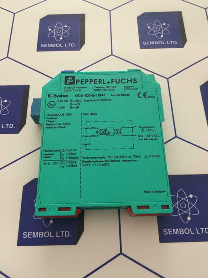 Pepperl+Fuchs Fuchs Barrier KFD0-SD2-EX1.1045