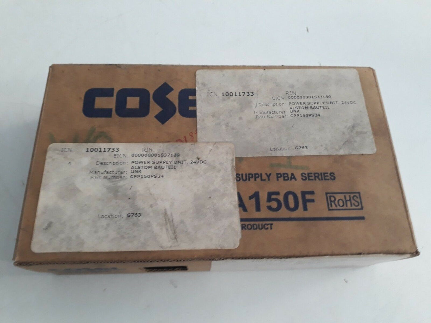 COSEL 24V 6,5A DC POWER SUPPLY PBA150F-24
