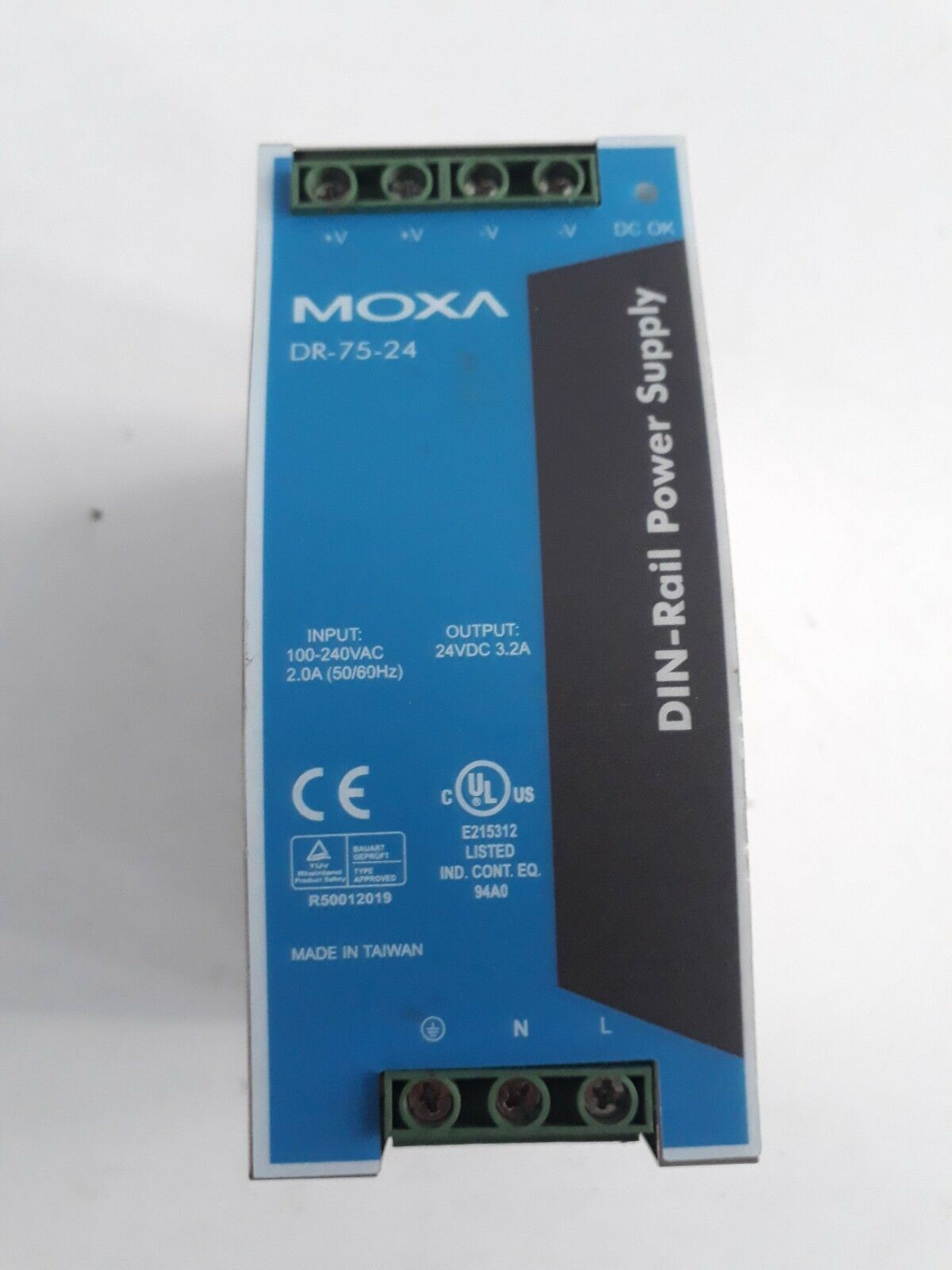 Moxa Dr-75-24 DIN Rail Power Supply