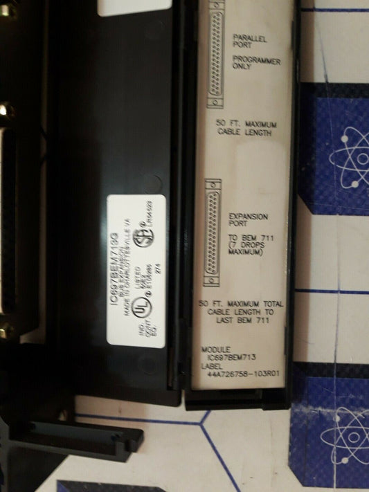 Ge FANUC IC697BEM713 Expansion Bus Transmitter Module