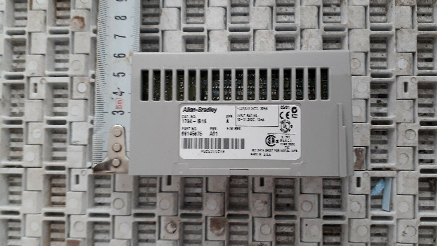 Lot of 5 Allen-Bradley 1794-IB16 Input Module