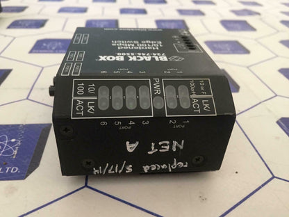 BLACK BOX LBH150A-PD-St-24 Gehärtet 10/100mbps Ecke Schalter