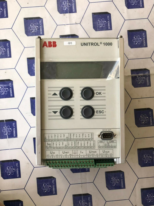 ABB Unitrol 1000 Compact Automatic Voltage Regulator 3BHE014557R0005 RDM