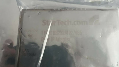 StarTech.com 1 Port RS-232/422/485 1Port Over IP Adapter