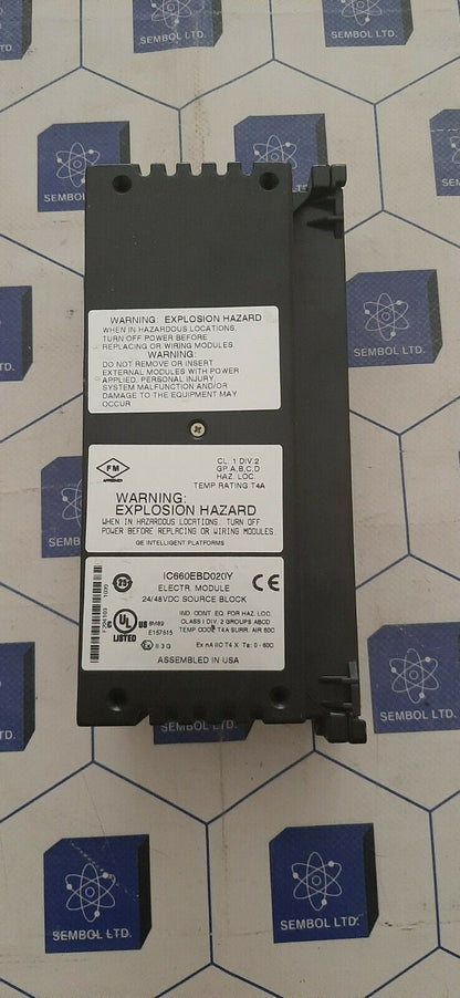 GE FANUC IC660BBD020Y IC660BBD020 I/O MODUL