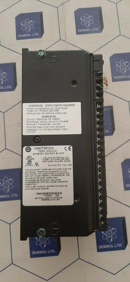 GE FANUC IC660BBD020Y IC660BBD020 I/O MODUL