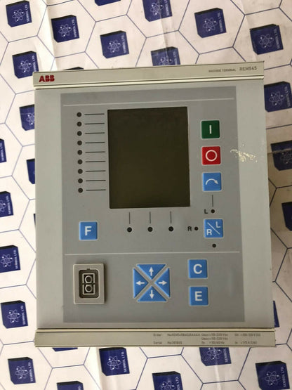 ABB REM545 Machine Terminal Control Module REM545BM225AAAA