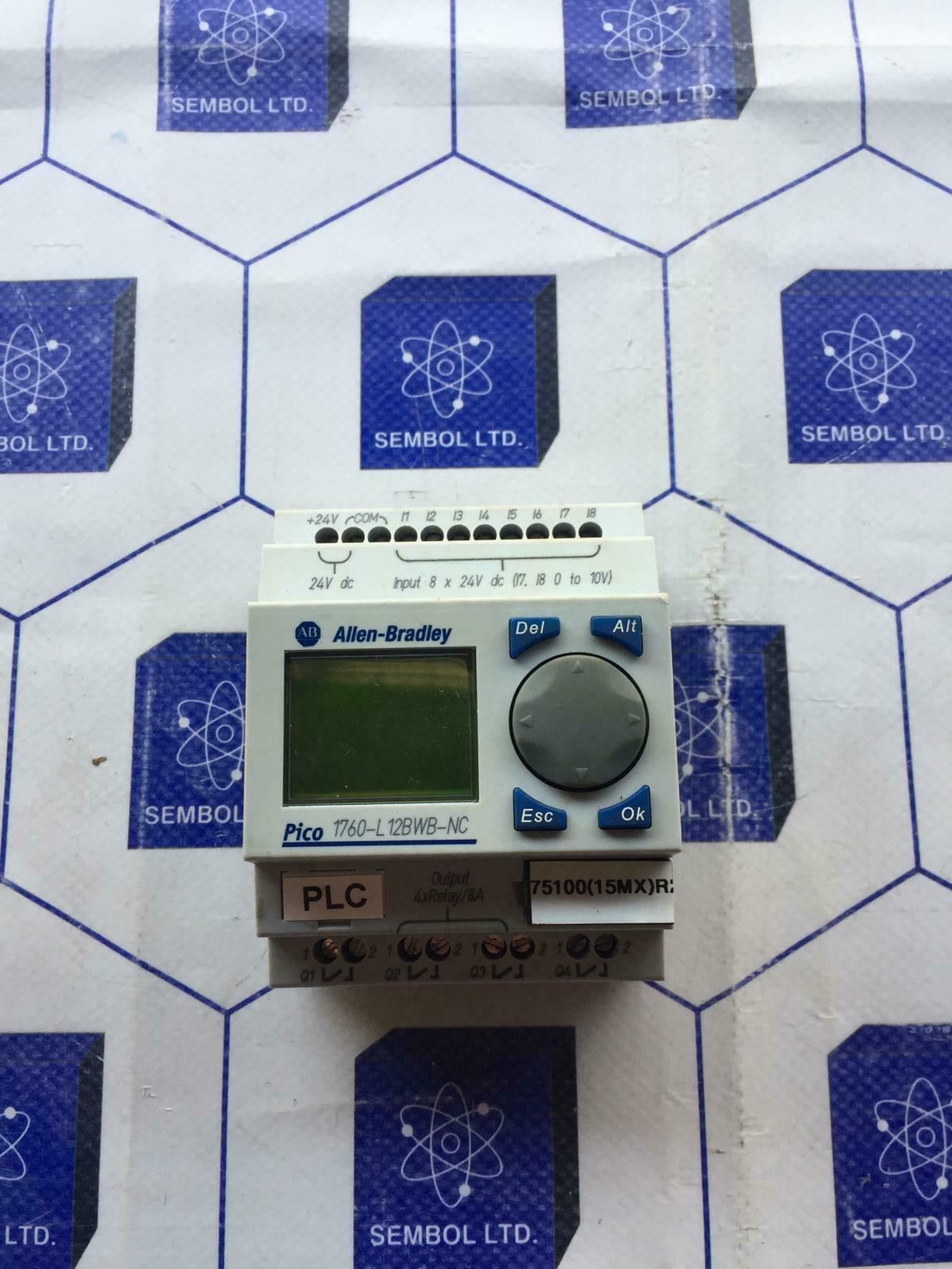 1760-l12bwb-nc Allen-Bradley Pico PLC Programming Controller