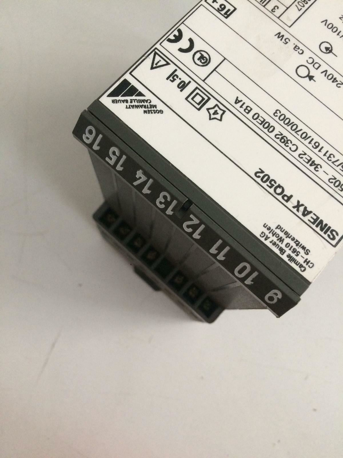 Camille Bauer SINEAX PQ502 Transmitter Converter