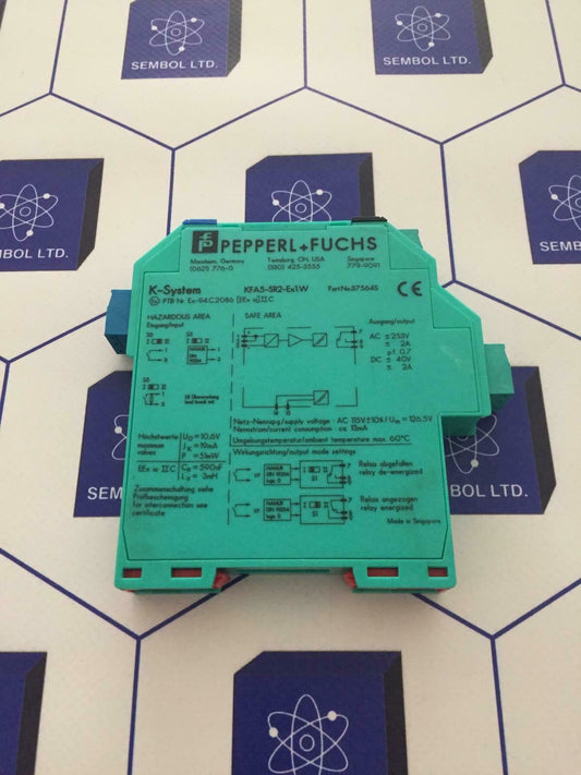 Pepperl Fuchs Kfa5-sr2-ex1.w KFA5-SR2-EX1.W Switch Amplifier