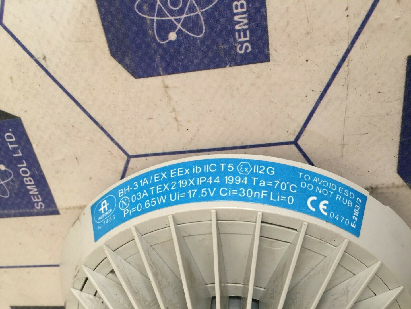 Autronica bhh-25 optical smoke detector