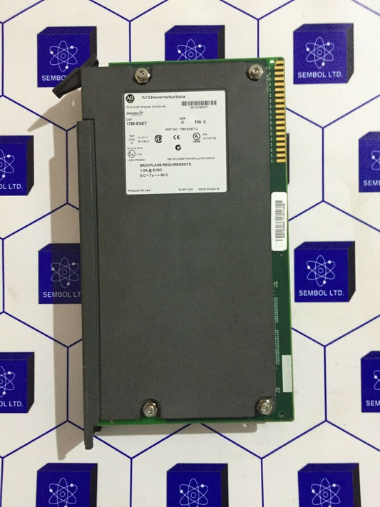 Allen Bradley 1785-ENET PLC-5 Ser C FW C Ethernet Interface Module