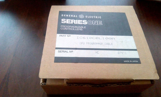GE-FANUC IC610CBL100A CPU PROGRAMMER CABLE
