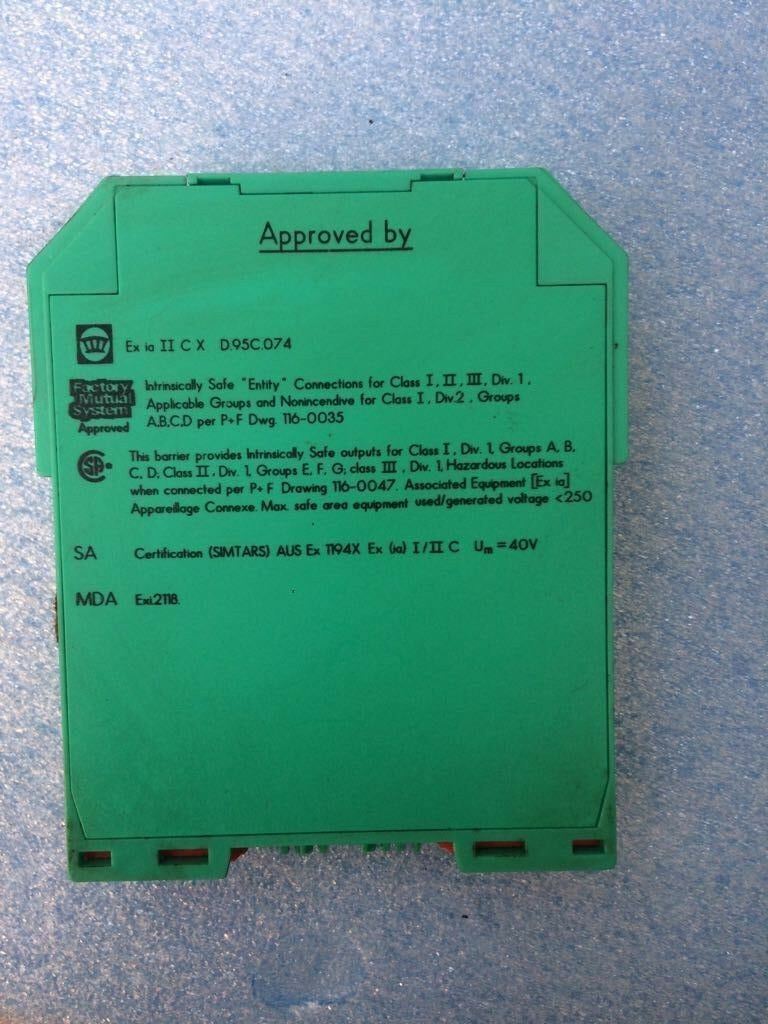 Pepperl Fuchs Kfd2-sot2-ex1.lb Switch Amplifier